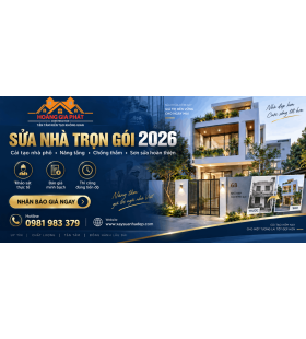 BÁO GIÁ SỬA NHÀ TRỌN GÓI 2026